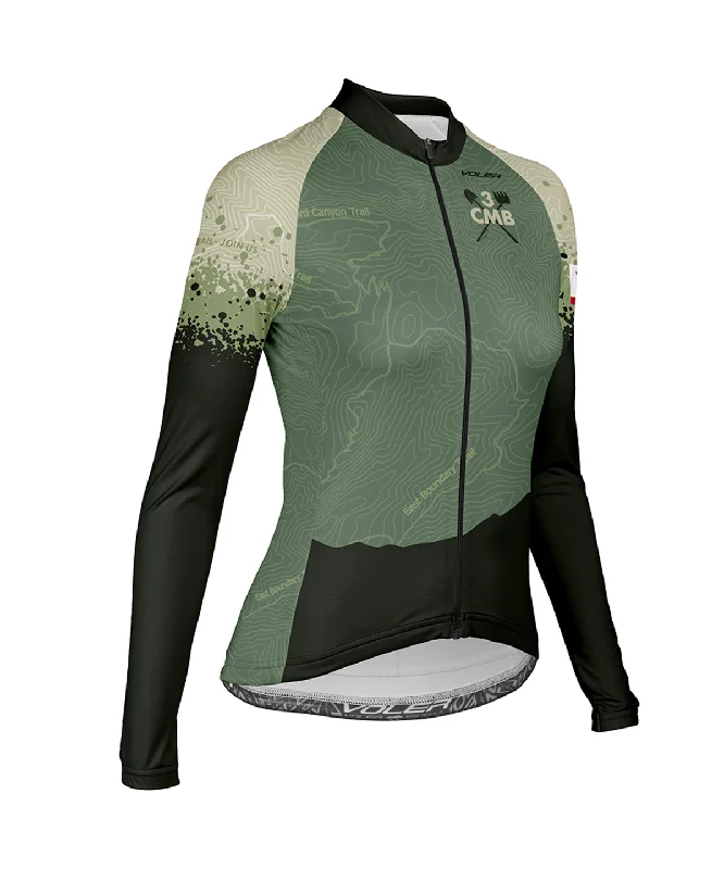 W. PELOTON COASTAL LS JERSEY - 3CMB Relaxed Fit Sweatshirts