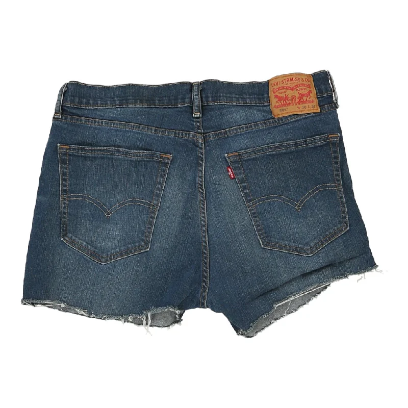 Levis Denim Shorts - 34W UK 14 Dark Wash Cotton Best sweaters for winter