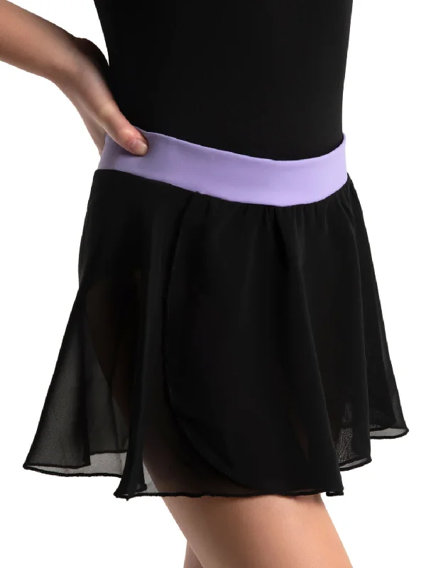 Black/Violet Girls Pull On Skirt - Select Size Summer unclassified skirts