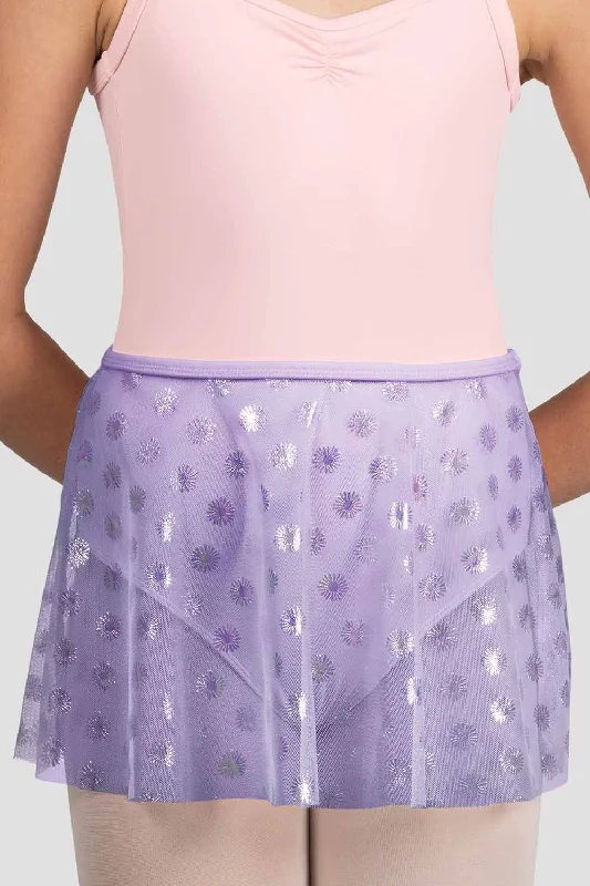 MS901C - Girls Mirella Lilac Glow Girl Iridescent Skirt - Select Size A-line unclassified skirts