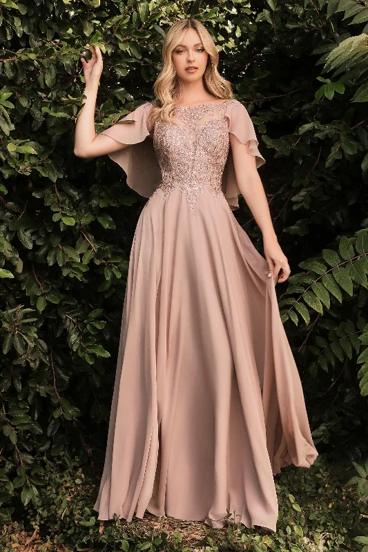 Mocha 10 Cinderella Divine HT101 Flowy Formal Long Dress Sale Tiered maxi dresses