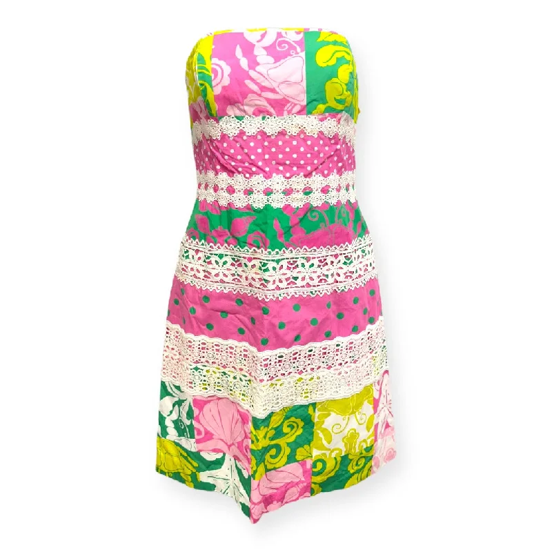 Strapless Dress By Lilly Pulitzer  Size: 6 Ruffled unclassified dresses