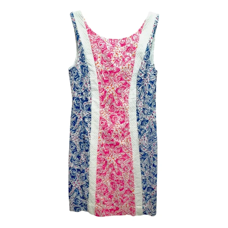 Delia Shift Dress in Indigo Star CrushDesigner Lilly Pulitzer, Size 0 Floral unclassified dresses