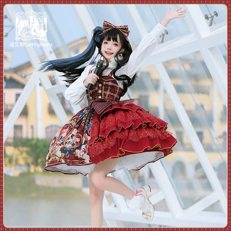 Gorgeous Rabbit Band Jsk Sweet Lolita Dress High-end unclassified dresses