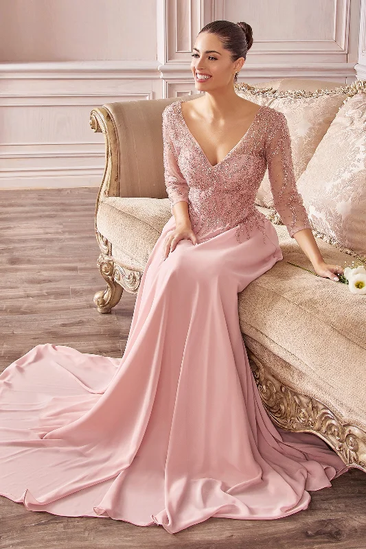 Cinderella Divine CD0171: Enchanting Formal Dress for Timeless Elegance Ruffled unclassified dresses