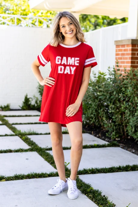 Game Day on Red Spirit Dress Summer unclassified dresses