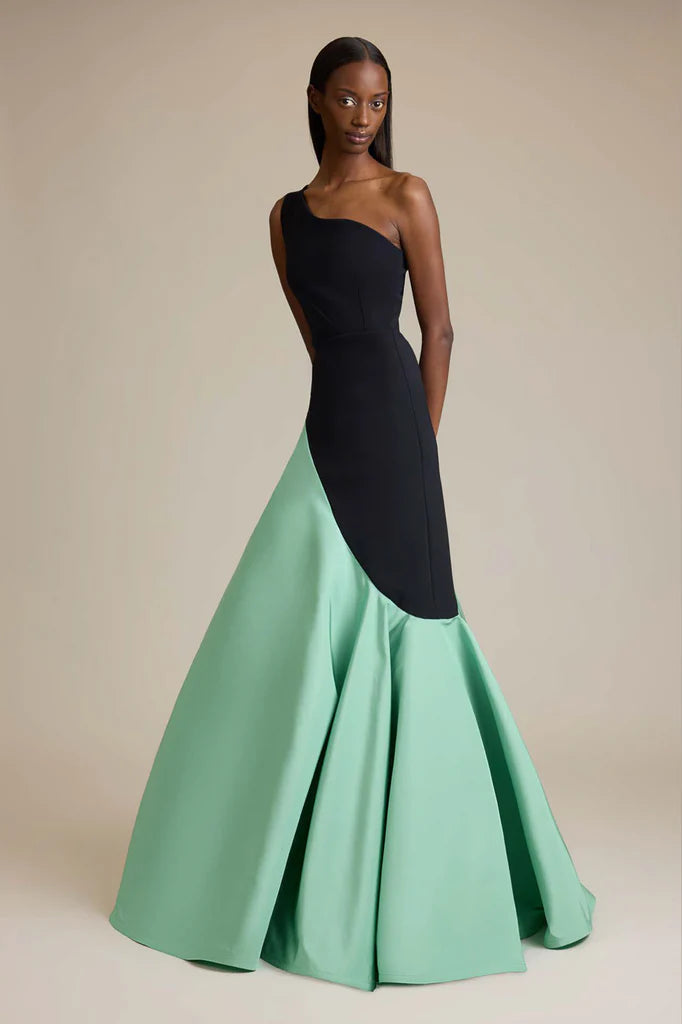 Greta Constantine Auline Gown Tiered unclassified dresses