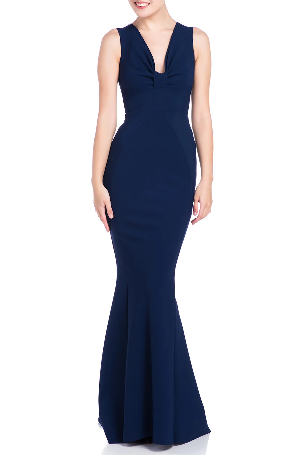 Greta Constantine Vara Gown Navy Casual chic unclassified dresses