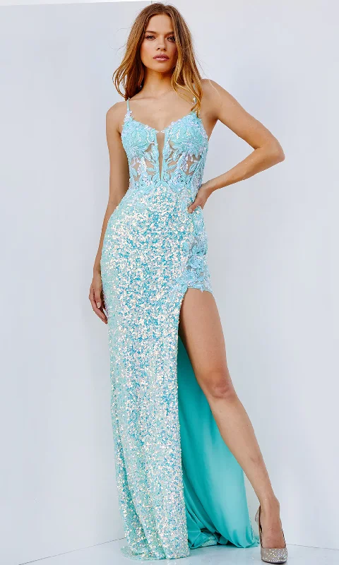 JVN by Jovani JVN24299 - MF Tiered unclassified dresses