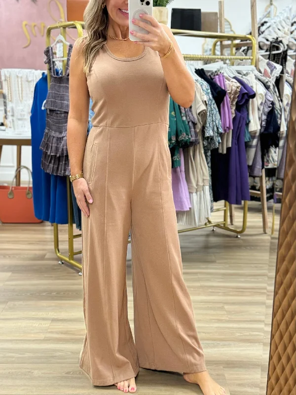 Latte Jumpsuit Spring unclassified dresses