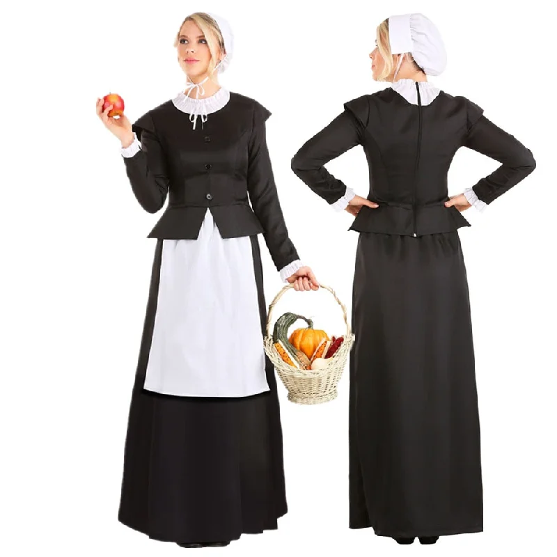 New European Pastoral Farm Garden Dress Black White Maid Costume Halloween Cosplay Maid Costumes For Adult Women Elegant unclassified dresses