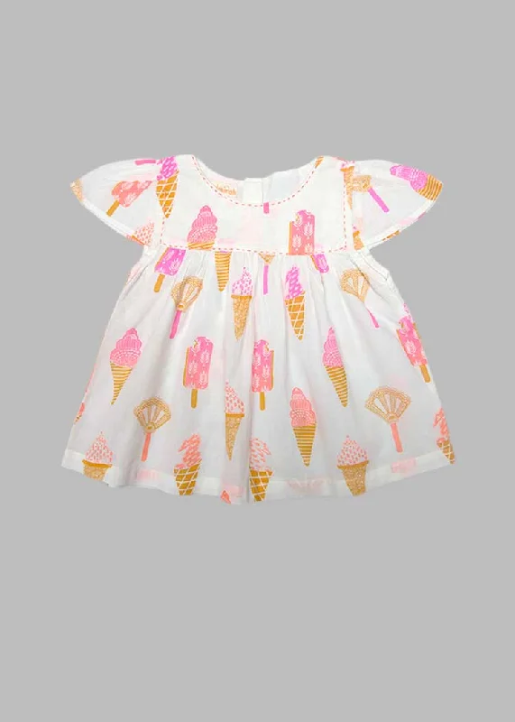 Newborn Baby Dress - Ice cream Winter unclassified dresses