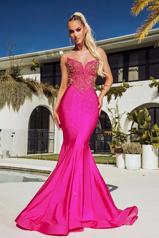 Portia and Scarlett PS23360: The Regal Queenly Gown for Unforgettable Occasions Halter unclassified dresses