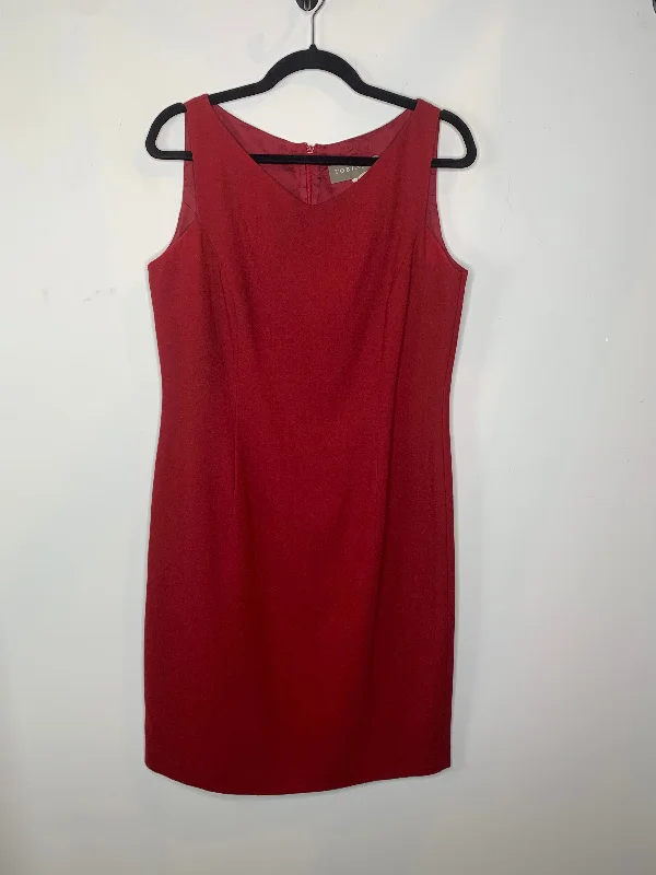 Red Sleeveless Dress Knitted unclassified dresses