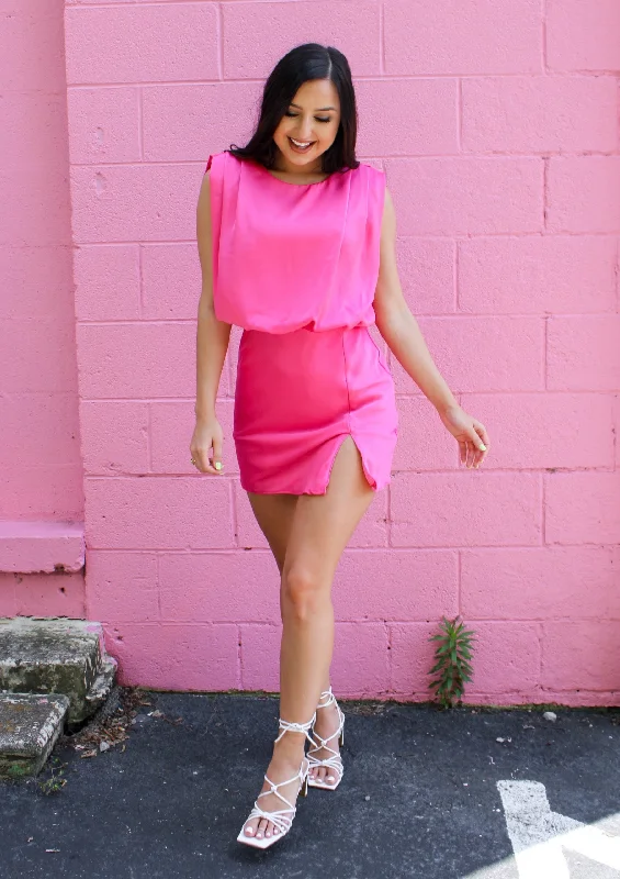 Smitten for You Dress - Pink Spring unclassified dresses