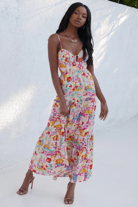 Loren Maxi Dress Flowing Maxi Skirt